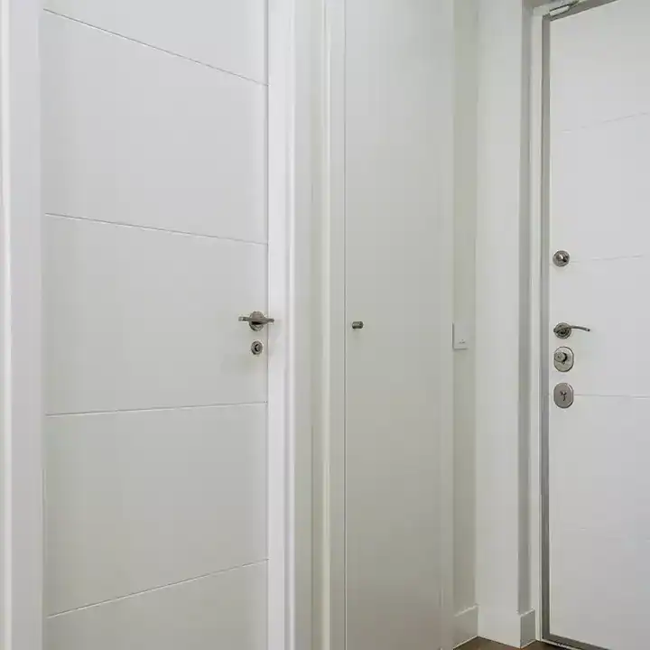 puertas lacadas en blanco