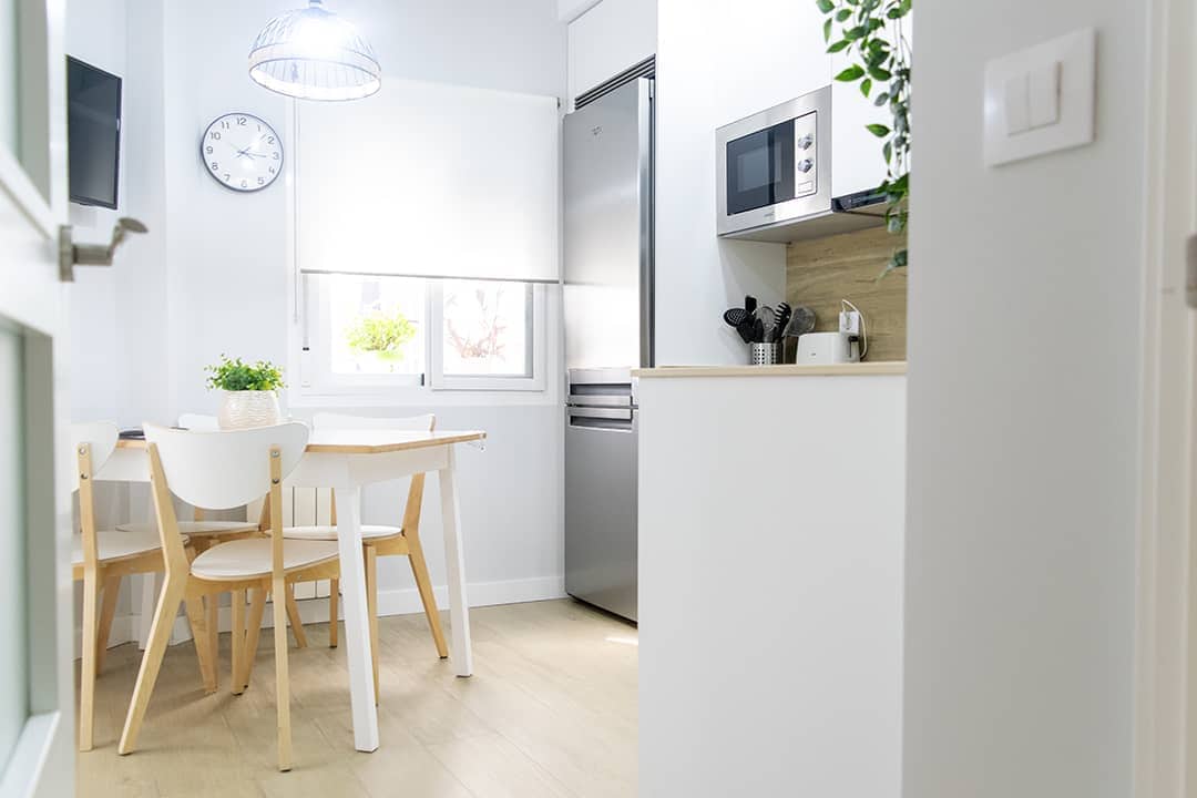 cocinas blancas a medida en madrid