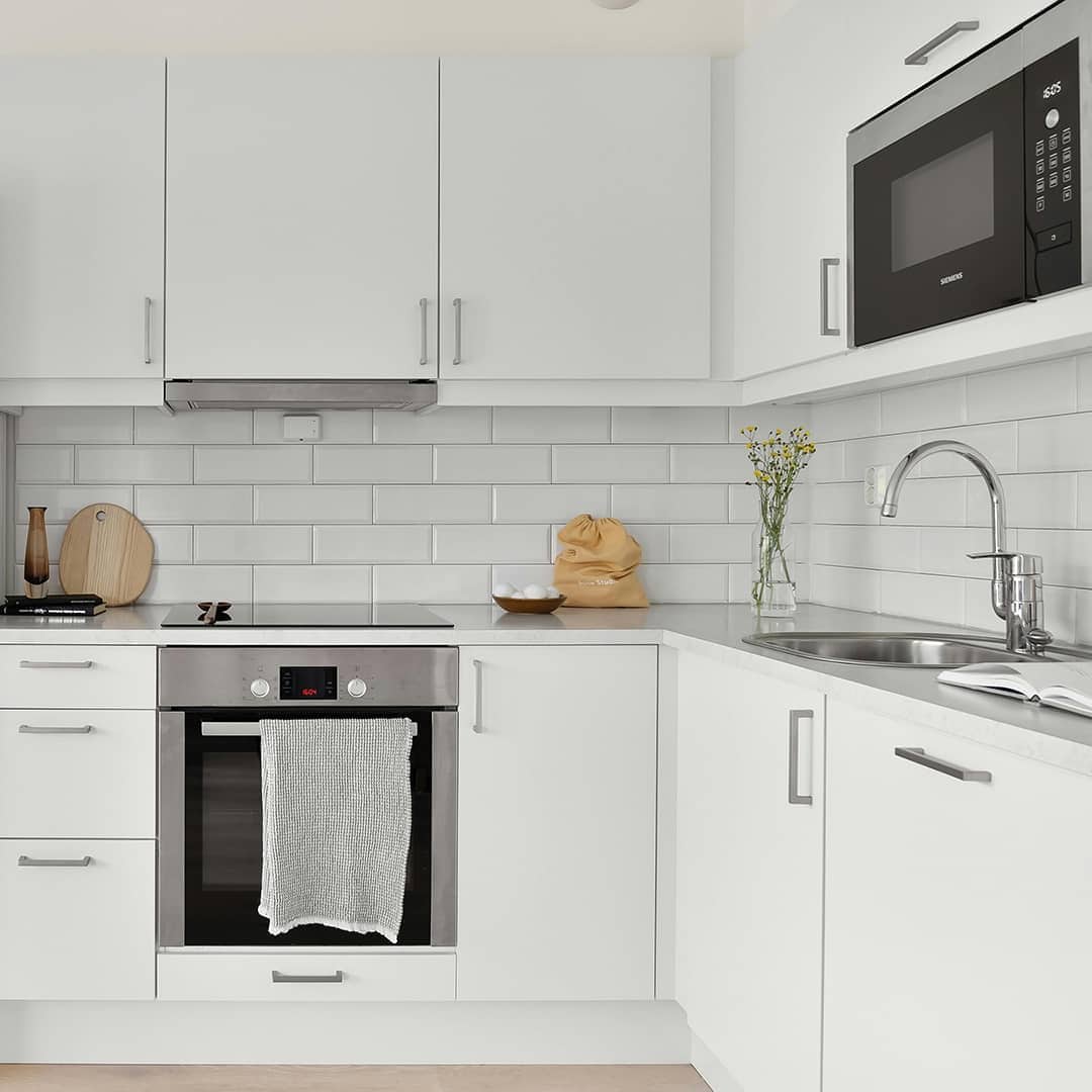 cocinas de color blanco a medida